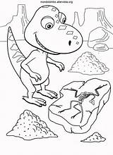 Dinosauri Treno Fossili Coloriamo Ispirazione Fossile sketch template