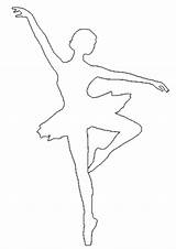 Outline Ballerina Ballet Clipart Dancer Coloring Drawing Silhouette Dancing Clip Template Templates Coloriage Cliparts Printable Drawings Pages Danseuse Girl Dessin sketch template