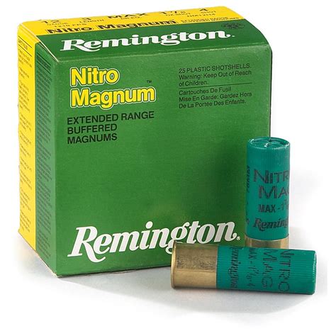 remington  gauge  shell   oz nitro magnum  rounds   gauge shells