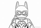 Coloring Pages Batgirl Lego Printable Adults Kids sketch template