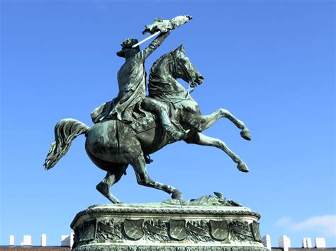 equestrian statue  karl von oesterreich teschen  vienna austria