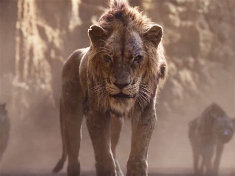 Disney S New Lion King Live Action Trailer Gives A Glimpse Of Scar