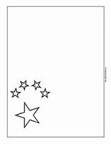 Flag China Coloring Chinese Printable Drawing Paintingvalley sketch template
