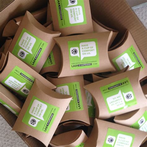 organic green tea custom label  packaging garuda promo