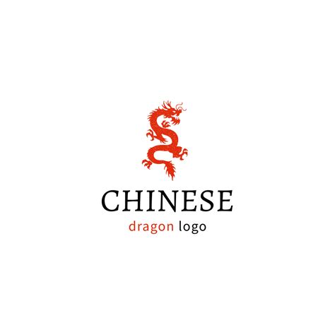 chinese red dragon logo turbologo logo maker
