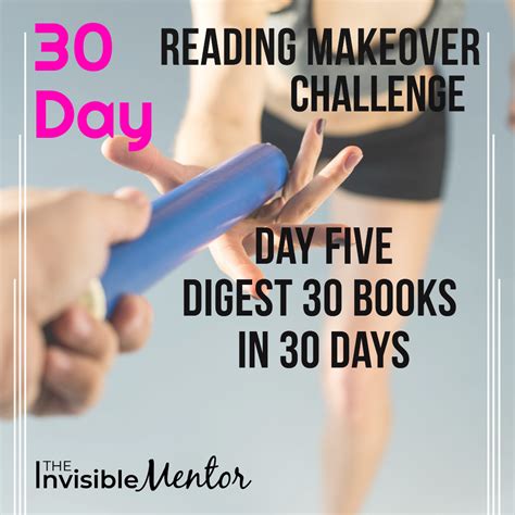 digest  books   days reading makeover challenge day   youve read  books