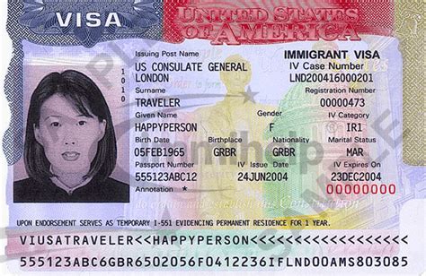 sample  immigrant visa immihelp immihelp