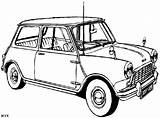 Coloring Mini Pages Cooper Colouring Book Cars Choose Adult Board Draw sketch template