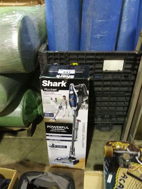 shark rocket deluxe pro pet corded ultra light vacuum  auctions