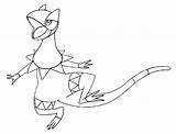 Pokemon Heliolisk Coloring Pages Pokémon Drawings Morningkids sketch template