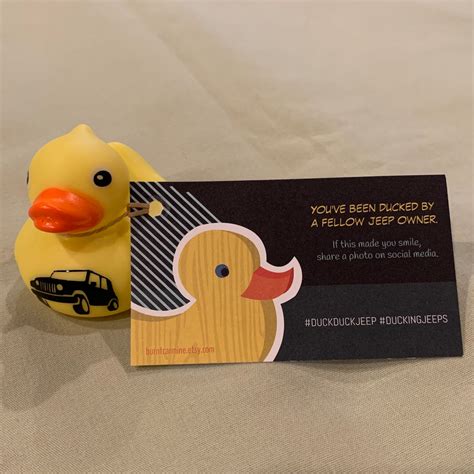 duck duck tags pre printed tags    ducking tags cards etsy