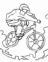 Bmx Coloring Pages Extreme Bike Printable Sports Print Sport Bicycle Street Getcolorings Color Popular Utilising Button Comments Template sketch template