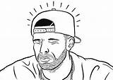 Coloring Drake Pages Rapper Book Colouring Keyes Patch Star Enlightenment Sugoi Projections Under Books Oh God There Popular sketch template