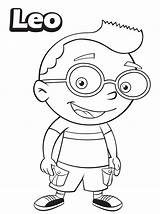 Coloring Little Einsteins Pages Leo Printable June Bestcoloringpagesforkids sketch template