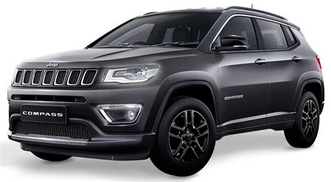 jeep compass black pack edition specs price  india