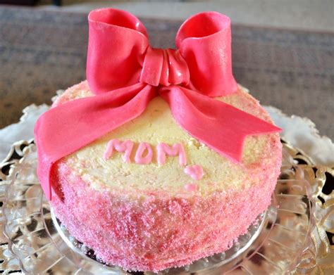 deezert pretty in pink ribbons a mother s day cake