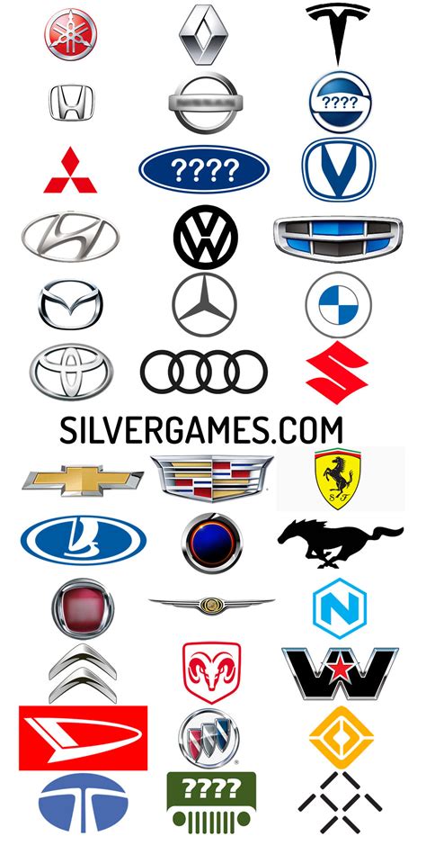 car logo quiz play   silvergames