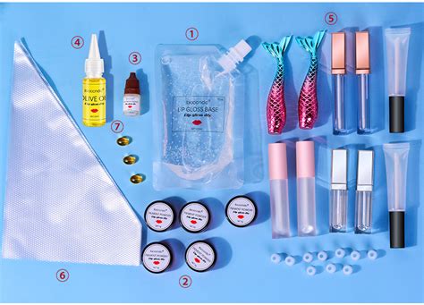 Diy Matte Lipgloss Kit Clear Lip Gloss Base Oil Non Stick Diy Lipstick