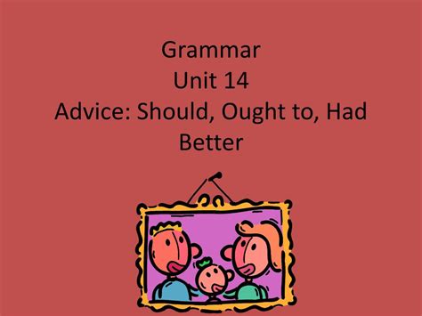 grammar unit  advice      powerpoint
