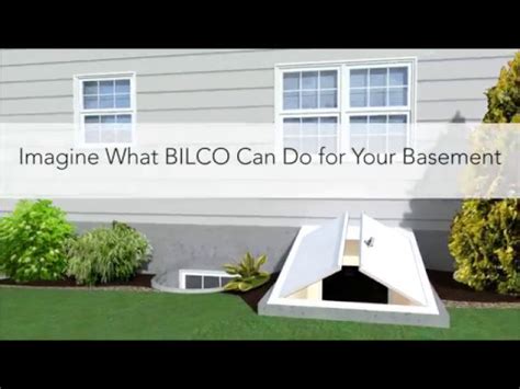 bilco products  finished basements youtube