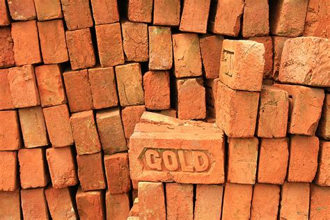 gold bricks  kolkata india   brick factory flickr