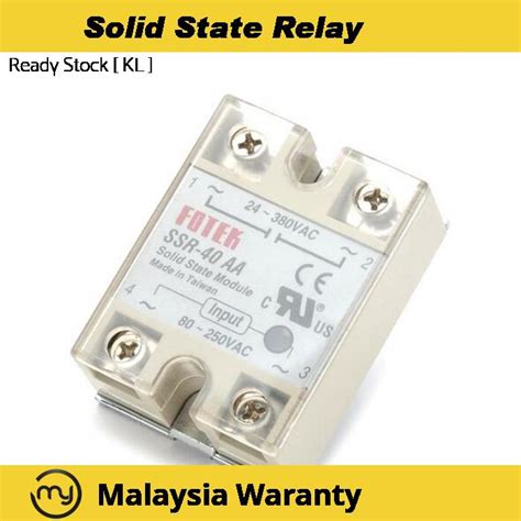 Fotek Solid State Relay Ssr With Protective Casing Shopee Malaysia
