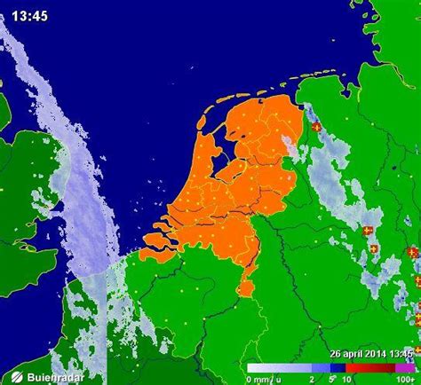 buienradar  twitter onweer  duitsland zichtbaar op de oranje radar  vanmiddag ook
