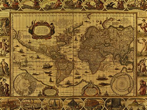 dream wallpaper antique map wallpaper