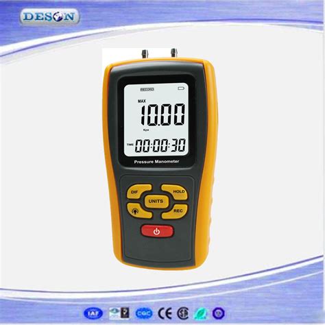 portable digital pressure manometer china digital pressure manometer  pressure manometer