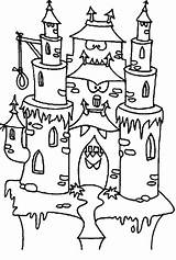 Coloring Haunted Pages Castle Mansion House Monster Spooky Disney Printable Color Drawing Getcolorings Getdrawings Dracula Cartoon Witch Popular Colorings sketch template
