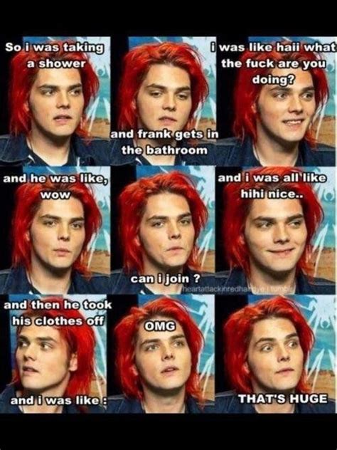 image result for frerard my chemical romance memes my