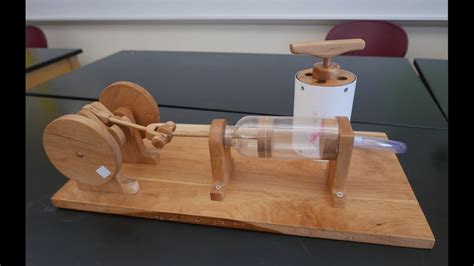 physics of toys reciprocating air engine homemade
