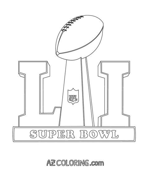 super bowl coloring pages  article bafsvzv