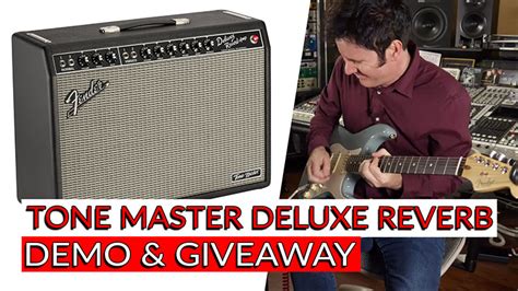fender tone master deluxe reverb demo giveaway