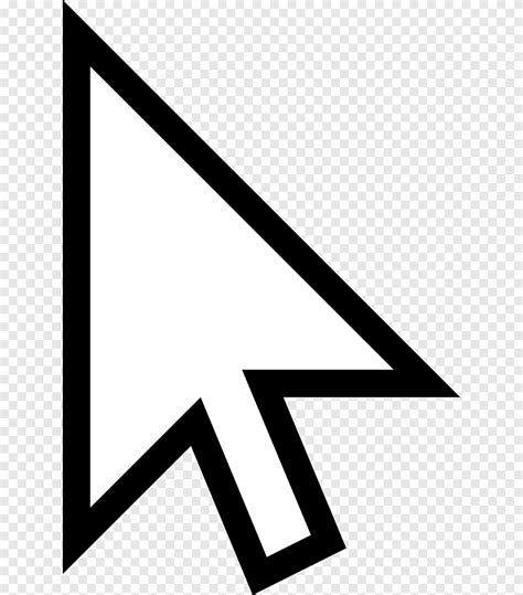 white cursor computer mouse pointer mouse cursor angle white png pngegg
