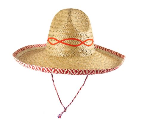 Mexican Fancy Dress Party Sombrero Straw Hat Moustache And Bullet Belt