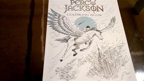 percy jackson coloring book youtube