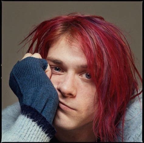 Classic Rock And Grunge — Kurt Cobain And His Red Hair In