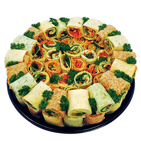 vegetarian wrap platter vinces market   locations  serve