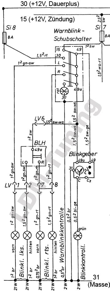 schaltplan trabant wiring diagram