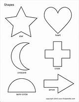 Shapes Printable Basic Shape Coloring Kids Templates Pages Firstpalette Simple Set Easy Print Printables Geometric Worksheets Activities Crafts Various Do sketch template