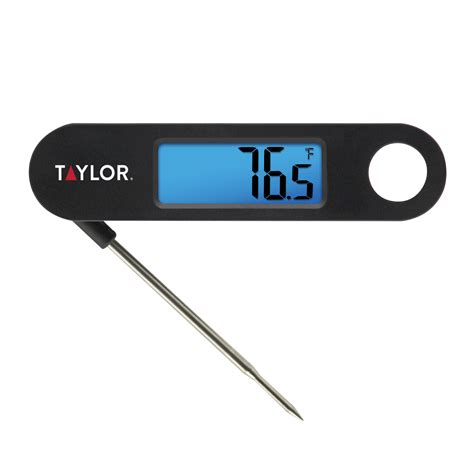 taylor digital folding probe thermometer  backlight walmartcom walmartcom