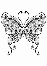 Papillon Colorare Disegni Adulti Papillons Motifs Coloriages Insectos Insetti Jolis Farfalle Insectes Enfants Justcolor Farfalla Colorier Adultes Printable Immagini Complexes sketch template