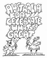 Australia Coloring Pages Kids Colouring Printable Australian Cubs Opera Sydney Template House Chicago Logo Au Sheets Animals Animal Whats Celebrate sketch template
