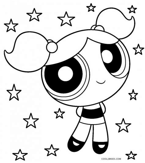 printable powerpuff girls coloring pages