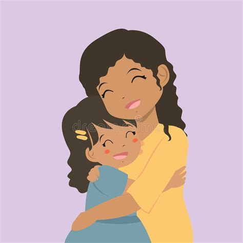 mother and son hugging cartoon vector stock vector illustration of male hugging 97729474