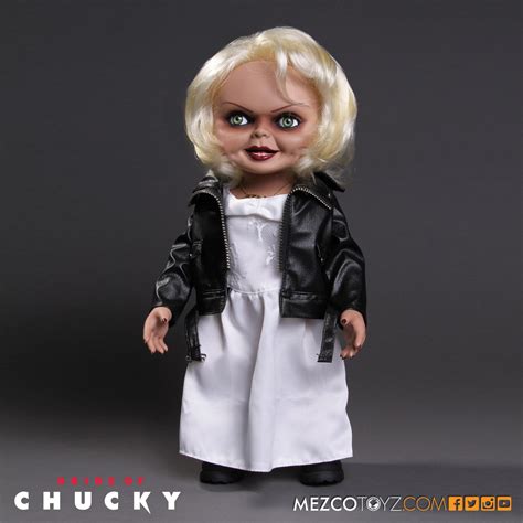 mezco 15 inch tiffany talking doll from bride of chucky the toyark news