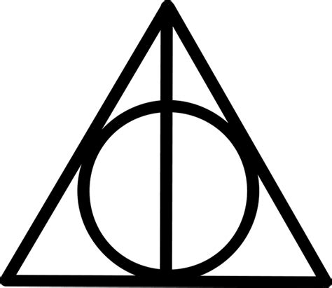 Jk Rowling Reveals Inspiration For Deathly Hallows Symbol