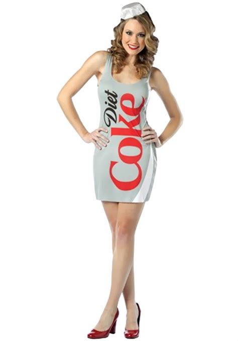 ladies diet coke costume funny fancy dress retro