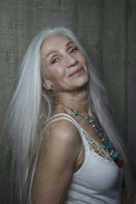 The Juicy Crone Beautiful Gray Hair Long Gray Hair Beauty